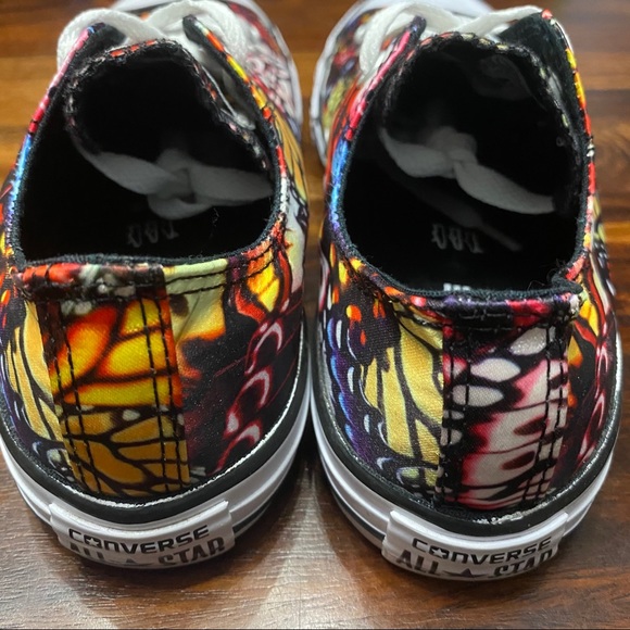 Converse All Star Lo Youth Butterflies Sneakers - Picture 10 of 12